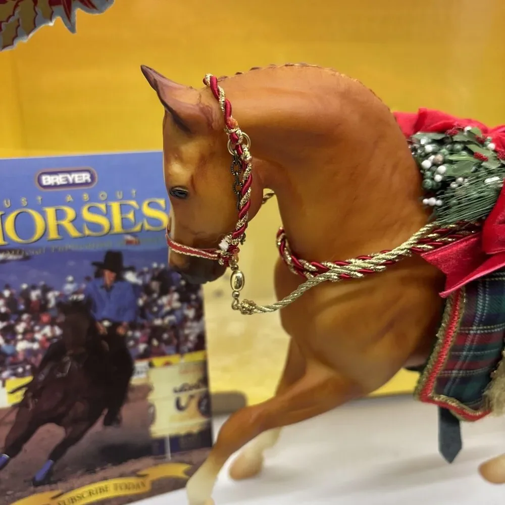 VTG Breyer 700400 Holiday Hunt 2000 Holiday Horse With Used Box - Picture 7 of 13